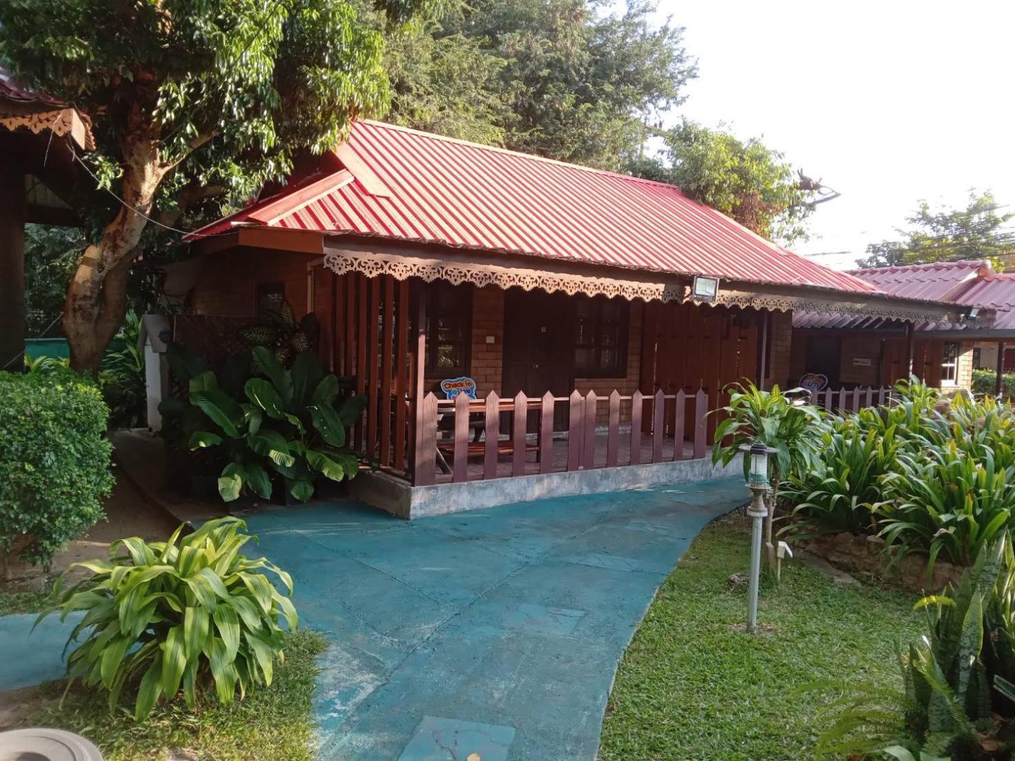 เรือนแฝด Brook View Hotel Pai Exterior photo